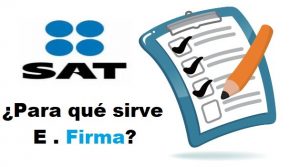 para que sirve e firma
