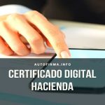 Certificado Digital Hacienda