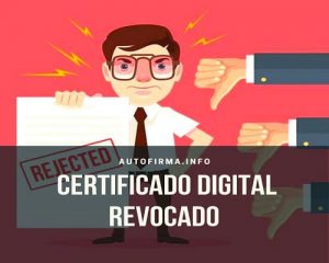 Certificado digital revocado