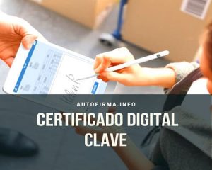 certificado digital clave